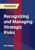 Recognizing and Managing Strategic Risks - Webinar (Recorded)- Product Image