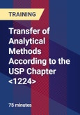 Transfer of Analytical Methods According to the USP Chapter <1224> - Webinar (Recorded)- Product Image