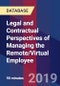 Legal and Contractual Perspectives of Managing the Remote/Virtual Employee - Webinar (Recorded) - Product Thumbnail Image