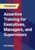 Assertive Training for Executives, Managers, and Supervisors - Webinar (Recorded)- Product Image