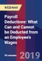 Payroll Deductions: What Can and Cannot be Deducted from an Employee's Wages - Webinar (Recorded) - Product Thumbnail Image