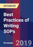 Best Practices of Writing SOPs - Webinar (Recorded)- Product Image