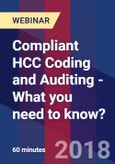 Compliant HCC Coding and Auditing - What you need to know? - Webinar- Product Image