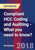 Compliant HCC Coding and Auditing - What you need to know? - Webinar (Recorded)- Product Image