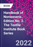 Handbook of Nonwovens. Edition No. 2. The Textile Institute Book Series- Product Image
