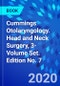 Cummings Otolaryngology. Head and Neck Surgery, 3-Volume Set. Edition No. 7 - Product Image