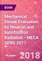 Mechanical Stress Evaluation by Neutron and Synchrotron Radiation - MECA SENS 2017 - Product Thumbnail Image