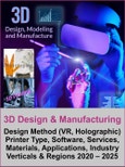 3D Design, Engineering, and Manufacturing by Design Method (VR, Holographic), 3D Printer Type, Software, Services, Materials, Applications, Industry Verticals and Regions 2020 - 2025- Product Image