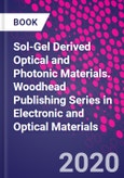 Sol-Gel Derived Optical and Photonic Materials. Woodhead Publishing Series in Electronic and Optical Materials- Product Image