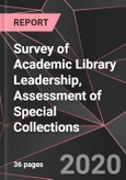 Survey of Academic Library Leadership, Assessment of Special Collections- Product Image