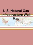 U.S. Natural Gas Infrastructure Wall Map- Product Image