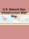 U.S. Natural Gas Infrastructure Wall Map - Product Thumbnail Image