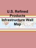 U.S. Refined Products Infrastructure Wall Map- Product Image