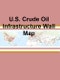 U.S. Crude Oil Infrastructure Wall Map - Product Thumbnail Image