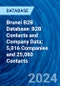 Brunei B2B Database: B2B Contacts and Company Data; 5,016 Companies and 25,080 Contacts - Product Image
