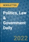 Politics, Law & Government Daily - Product Image