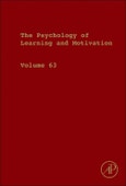 Psychology of Learning and Motivation. Volume 63- Product Image