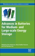 Advances in Batteries for Medium and Large-Scale Energy Storage. Woodhead Publishing Series in Energy- Product Image